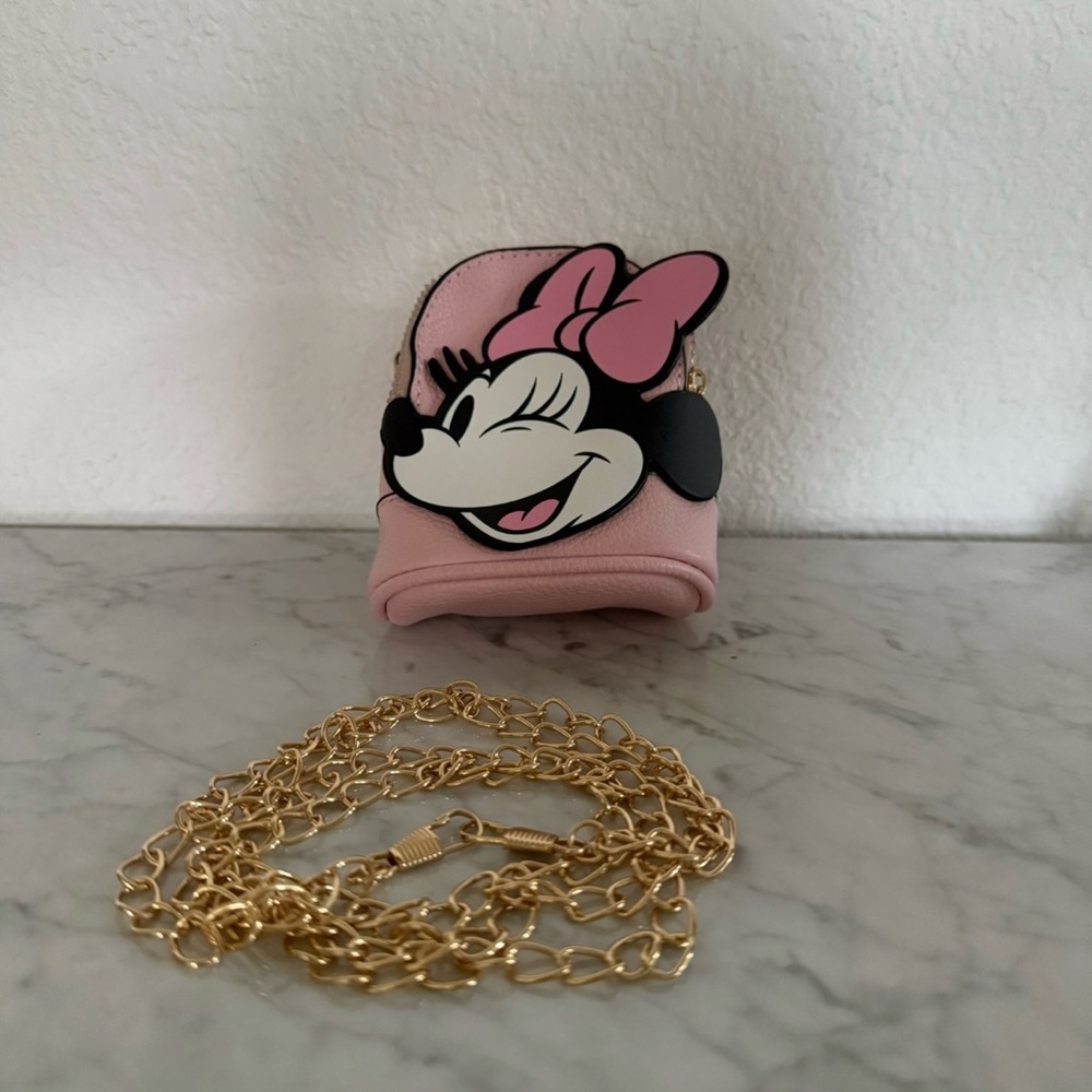 Pink Minnie Mouse Mini Backpack - Picture 2 of 4